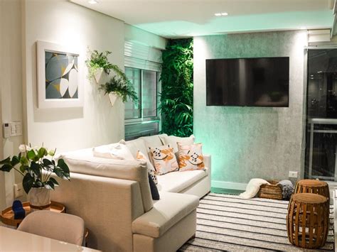 Cantinho De Tv Por Eirainteriores Sectional Couch Home Home Decor