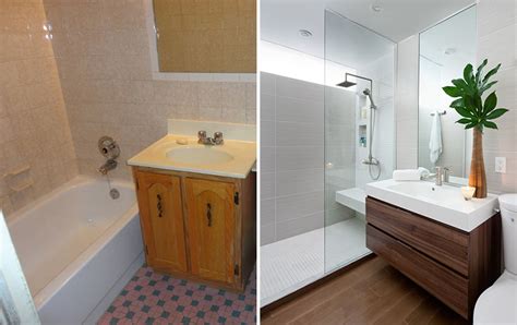 Before And After A Small Bathroom Renovation By Paul K Stewart