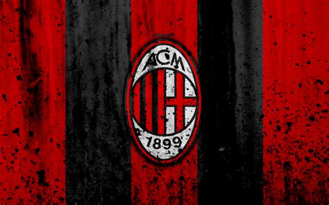 Click here to try a search. Download wallpapers AC Milan, 4k, logo, Rossoneri, Serie A ...