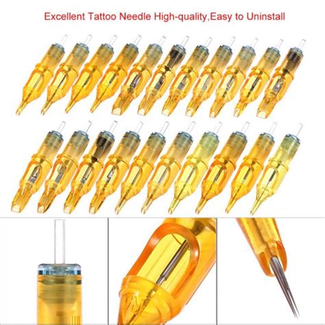 20pcs Disposable Tattoo Cartridge Needles Tattoo Makeup 3rl5rl7rl9rl