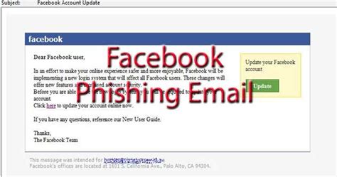 Facebook Introduces New Email Address To Phishing Scam ~ Sks Technologies