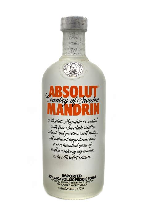 Absolut Mandarin Vodka 70cl Aspris