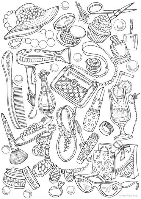 64 Girly Coloring Pages For Adults Frauki Chererbse