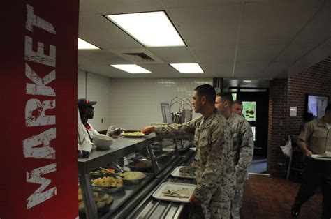 With New Menu Chow Halls Numbers Are Up Marine Corps Base Quantico