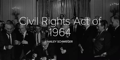 Civil Rights Act Of 1964