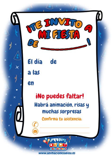 Crear Tarjetas De Invitacion De Cumpleaños Para Niños