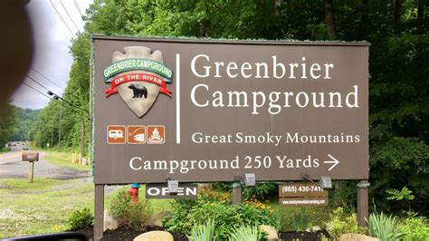 Greenbrier Campground Tennessee Youtube