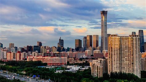 Beijing Sunset Skyrisecities