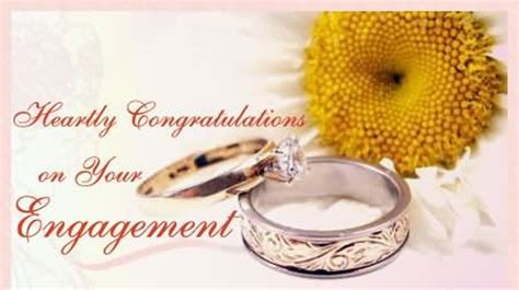 Hearty Congratulation On Your Engagement Wishes Greetings Pictures