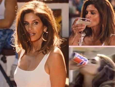 Cindy Crawford Recreates Her Iconic 90s Pepsi Ad In Anti Slut Shaming