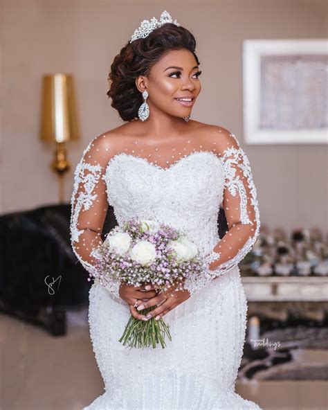 Loretta And Joshs White Wedding In Ghana Will Captivate You Easily Sexy Wedding Dresses