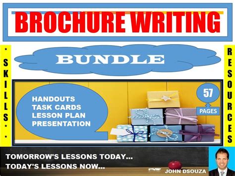 Brochure Writing Bundle Teaching Resources
