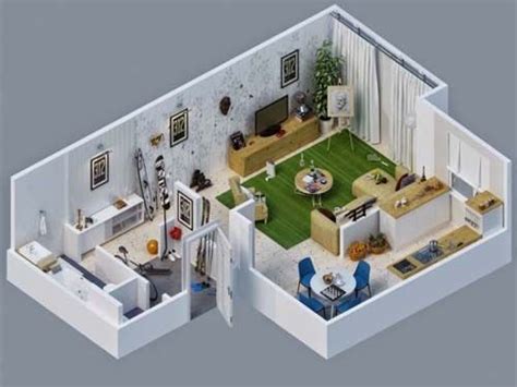 Desain rumah minimalis 3 kamar tidur memang jarang dilirik pasangan baru. desain rumah sederhana dengan 3 kamar tidur (With images ...