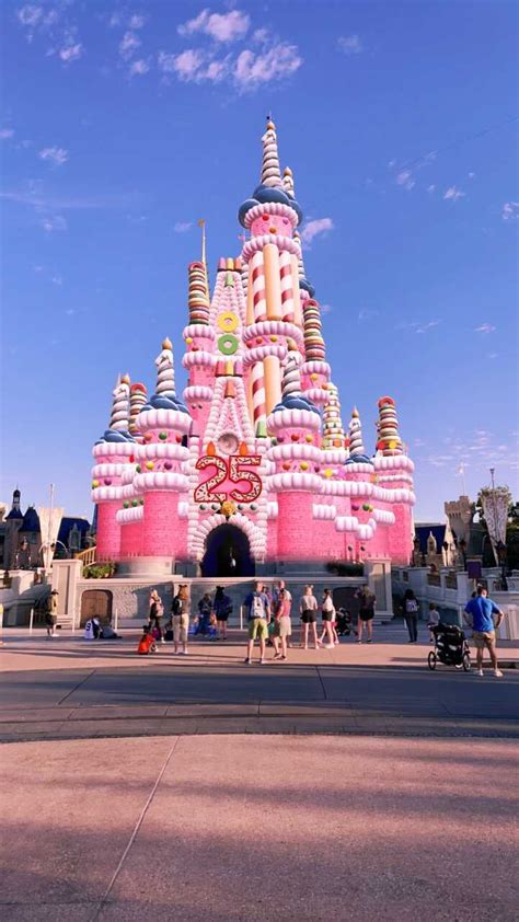 Photos Cinderella Castle Genie Photopass Ar Lens Debuts With 25th