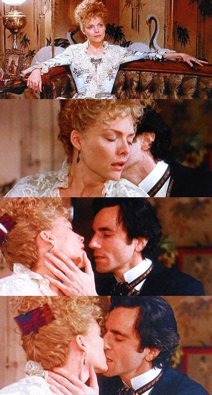 Michelle Pfeiffer And Daniel Day Lewis In The Movie The Age Of The