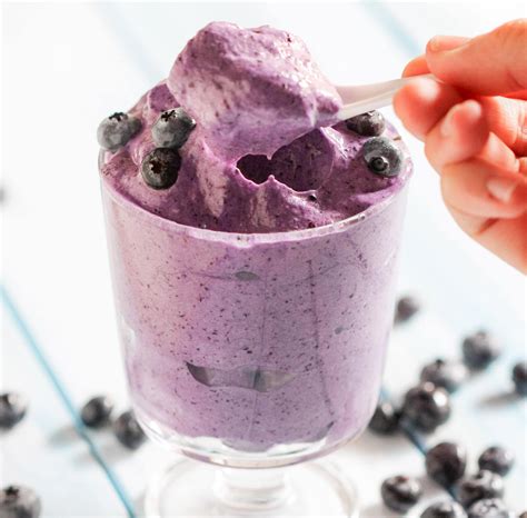 Become a member, post a recipe and get free nutritional analysis of the dish on food.com. Healthy Blueberry Protein Fluff | Recipe in 2020 | Healthy blueberry, Sugar free, Healthy ...