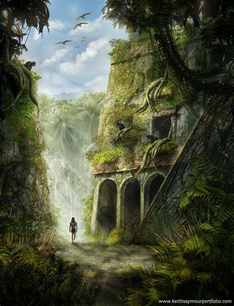 Jungle Temple Ruins By Keithseymour On Deviantart