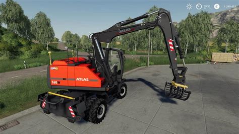 Ls 19 Excavator Atlas Pack V1000 Farming Simulator 22 Mod Ls22