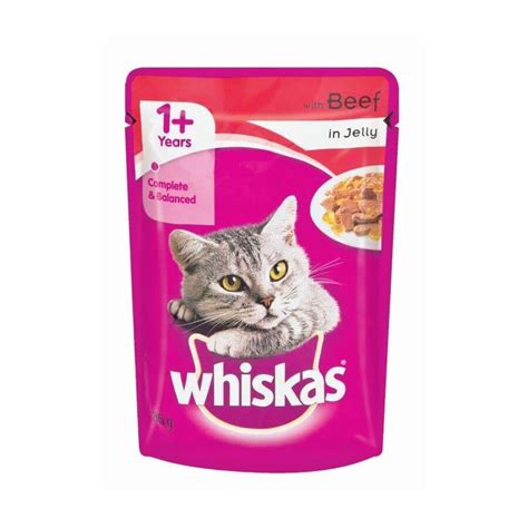 Buy Whiskas Wet Cat Food, Beef in Gravy in Kenya | Petsasa