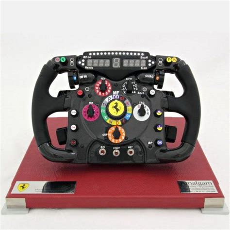 The car's interior was designed using input from former ferrari formula 1 driver michael schumacher; 2011 Ferrari 150º Italia Steering Wheel - Barnorama