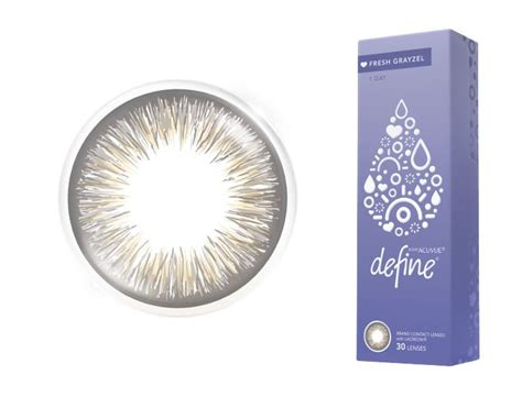 Acuvue Define Fresh Grayzel 1 Day Contact Lenses 30 Pack Trendy Sweet Shop