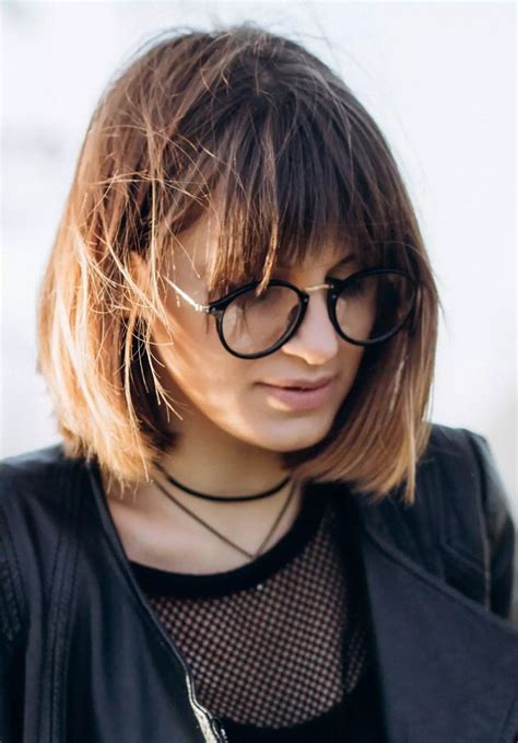 Bob Hairstyles For Women With Glasses Short Hair Styles Wavy Bob
