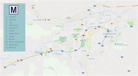 Planul Metroului La Cluj Napoca Traseu și Harta Stațiilor Exclusiv