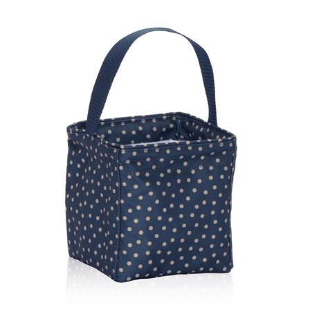 Littles Carry All Caddy In Navy Dancing Dot Thirty One Ts Thirty