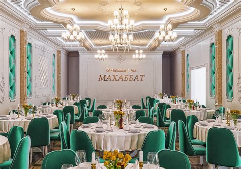 Luxury Restaurant In Astana Cgtrader