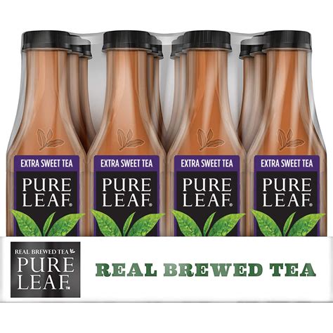 Pure Leaf Iced Tea Extra Sweet Real Brewed Black Tea 185 Fl Oz