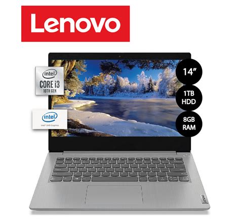 Laptop Lenovo Ideapad 3 14iml05 Core I3 10110u Tecnología