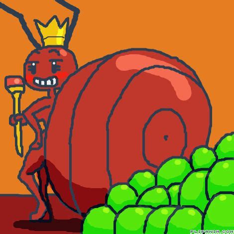 Queen Ant Laying Eggs By Anoncaianaza Gif Anim Animation Flipanim