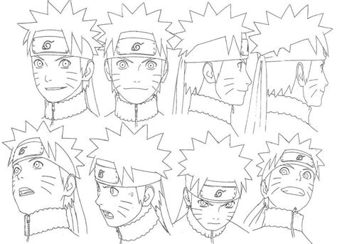 Como Dibujar Naruto Tutorial Para Aprender A Dibujar Cara Paso A Paso