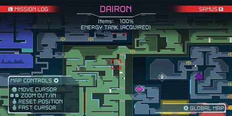 Metroid Dread Dairon Item Guide