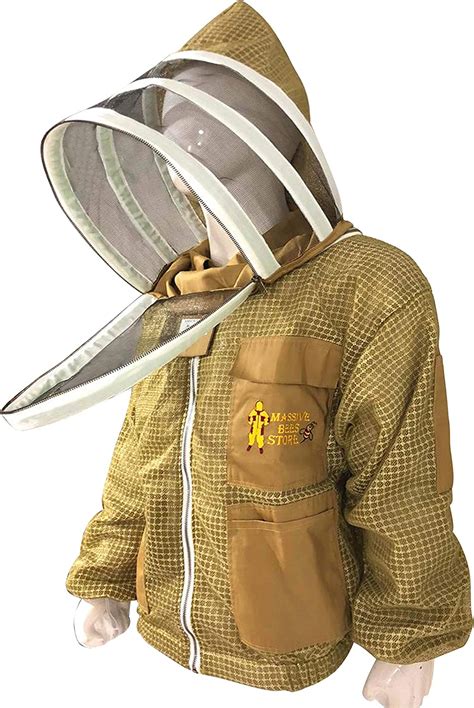 Buy Massive Bee Store 3 Layer Beekeeping Ventilated Suit And Jacket