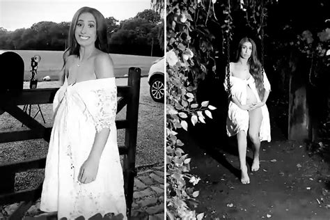 Stacey Solomon Risks Flashing As She Strips Off For Raw And Unedited Snaps Of Her Final