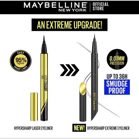 Jual Maybelline Hypersharp Extreme Liner Laser Liquid Pen Eyeliner