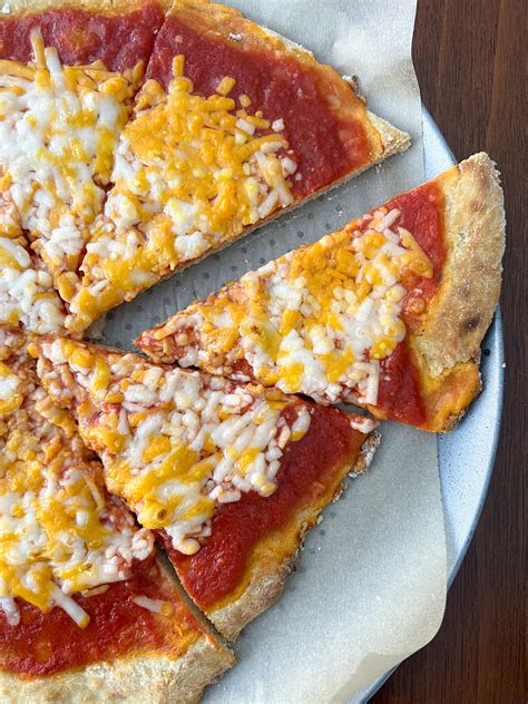 30 Minute Vegan Gluten Free Cheese Pizza Peanut Butter And Jilly