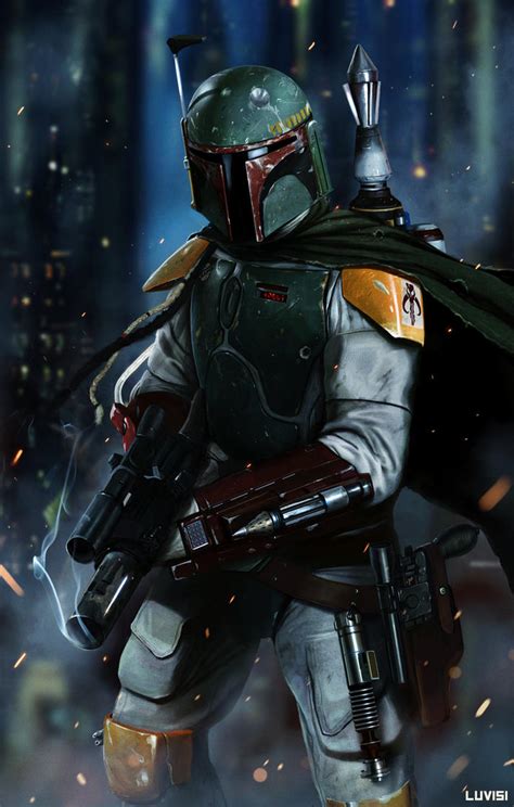 Boba Fett No Disintegrations By Danluvisiart On Deviantart