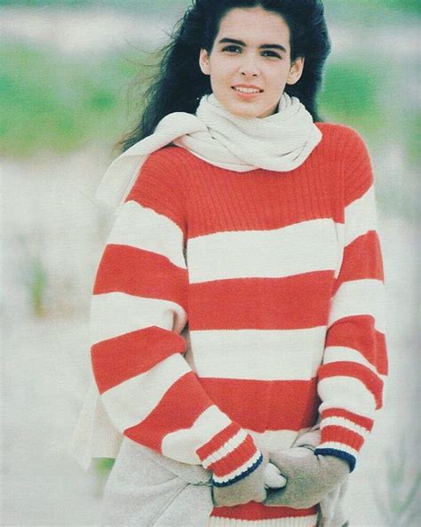 Tomato Lips Tomato And Cream Broadband Sweater Long Black Hair ~ Angie