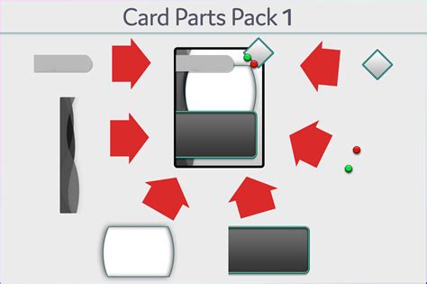 Card Parts Pack 1 Godot Assets Marketplace