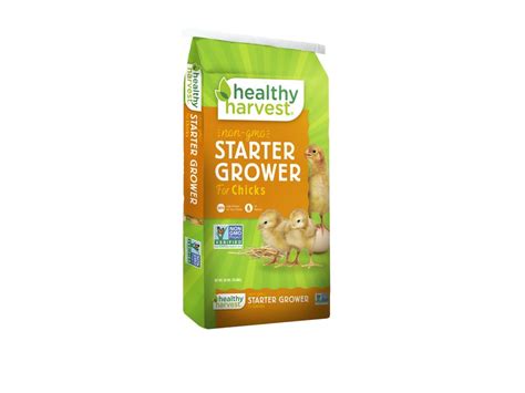 Healthy Harvest Non Gmo 22 Protein Chick Starter Grower Crumbles