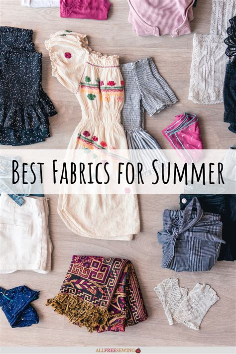 Best Fabrics For Summer Lovely Clothes Summer Fabrics Diy Bathing Suit