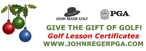 Display as image button will show the certificate as a. John Reger Golf Lesson Subscriptions for all ages and ...