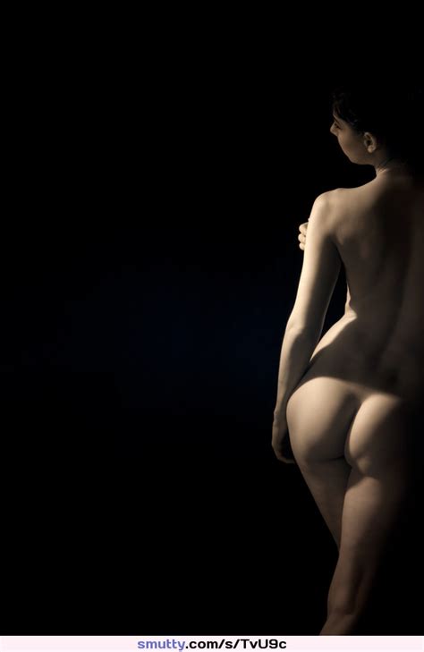 lighting darkness photography art artistic artnude lightandshadow brunette rearview ass sexyass