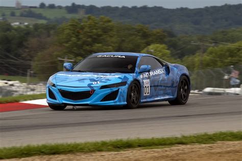 Sport+ is too aggressive for your morning commute. Watch Acura NSX Prototype's Test Runs at the Mid-Ohio ...