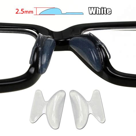 6 12 pairs silicone anti slip stick on nose pads for eyeglass sunglasses glasses ebay