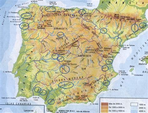 Spain Geography 1º Eso Exam