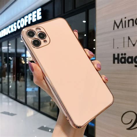 Luxury Gold Plated Electroplated Case For Iphone 11 Pro Max Etsy