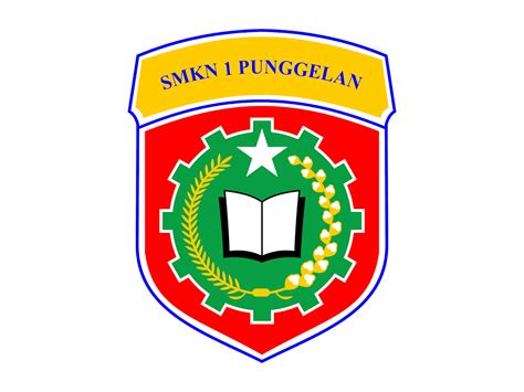 Logo Smk Negeri 1 Punggelan Vector Cdr And Png Hd Gudril Logo Tempat